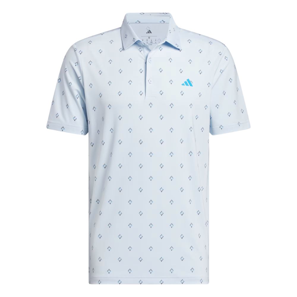 Adidas Men's Ultimate365 Essence Print Climacool Polo Golf Shirt