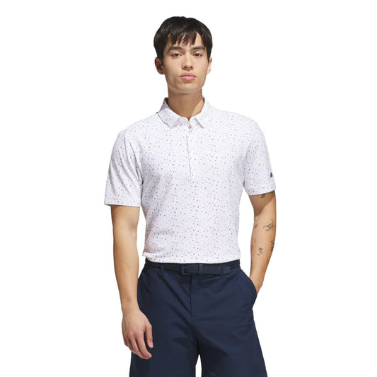 Adidas Men's Ultimate365+ Climacool Butterspun Break Out Print Polo Shirt (On-Sale)
