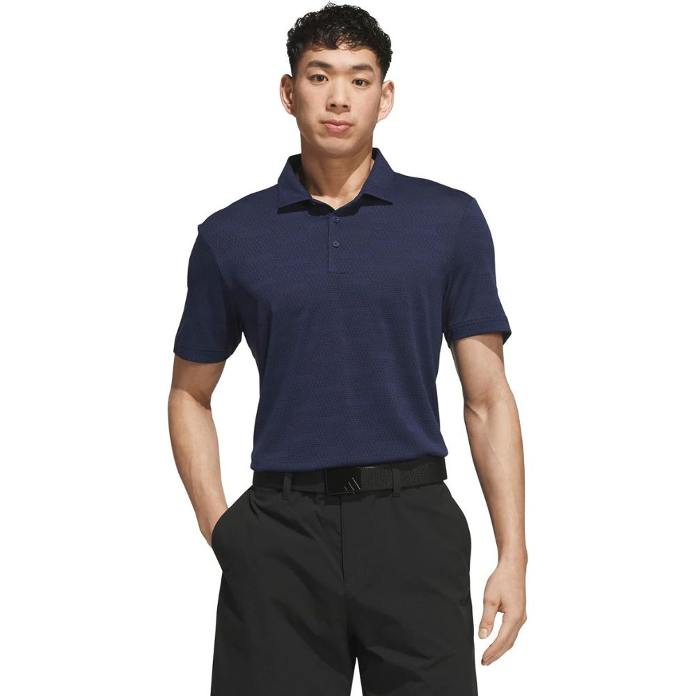 Adidas Men's Ultimate365 Jacquard Polo Shirt (On-Sale)
