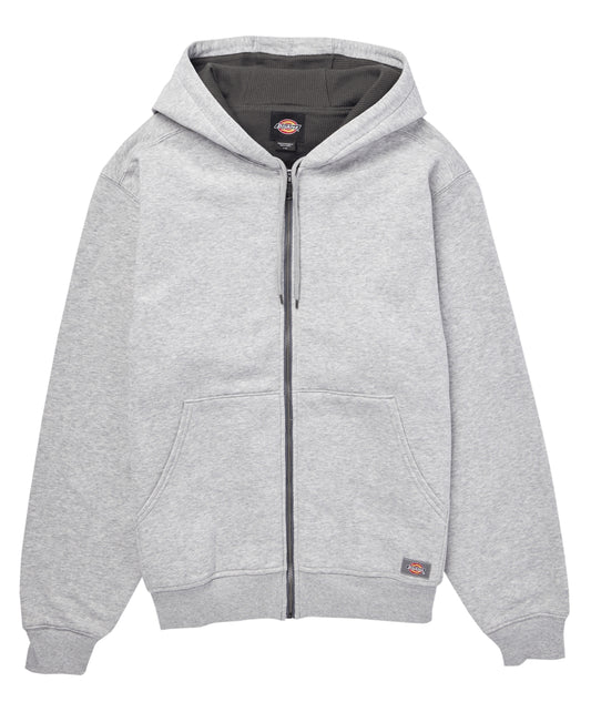 Dickies Men's Thermal Lined Full-Zip Fleece Hoodie