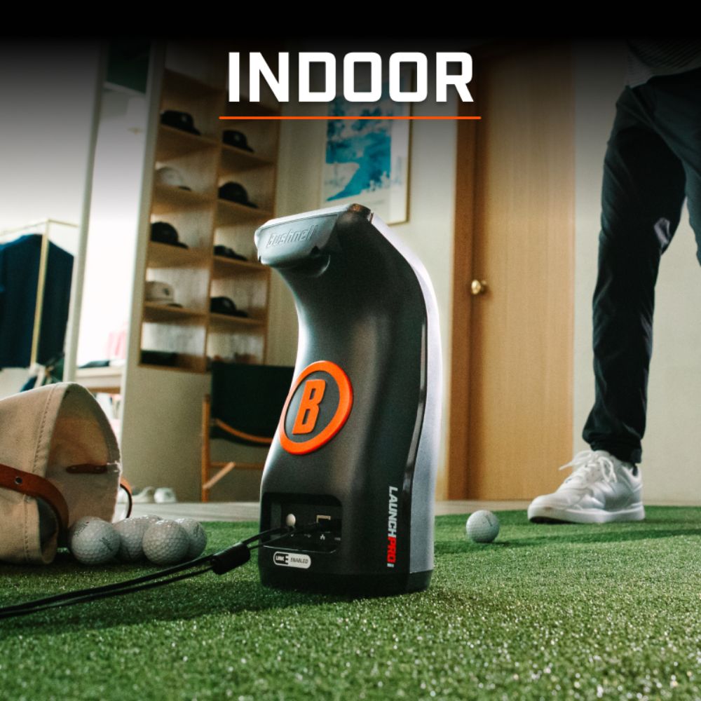 Bushnell Circle B Launch Pro Indoor LPi Golf Launch Monitor and Simulator - Open Box