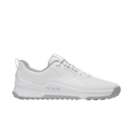 Sun Day Red Men's Presidio Golf Shoes - White/Gray