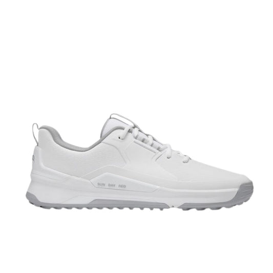 Sun Day Red Men's Presidio Golf Shoes - White/Gray