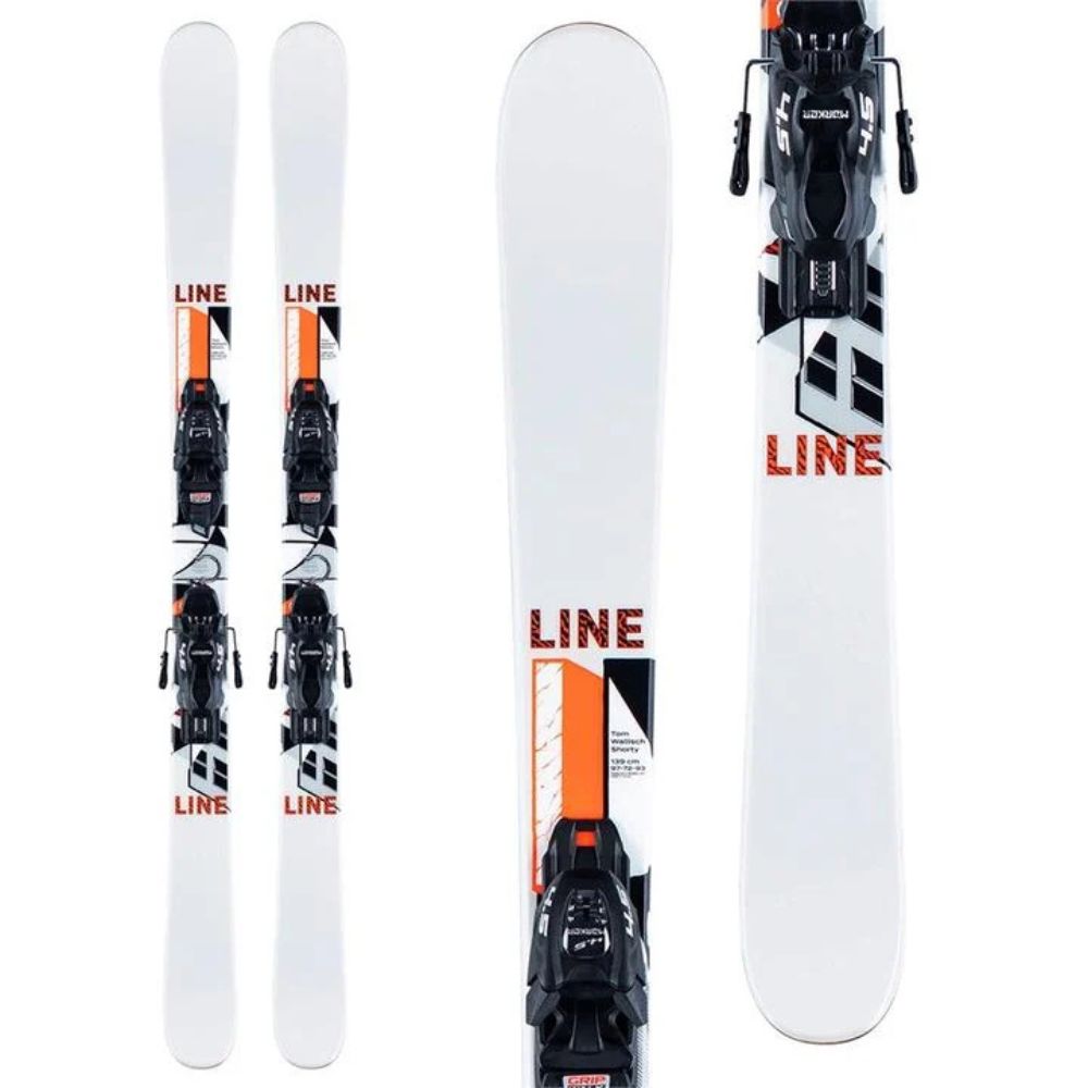 Line Tom Wallisch Shorty Skis + Marker Quicklick GW Bindings