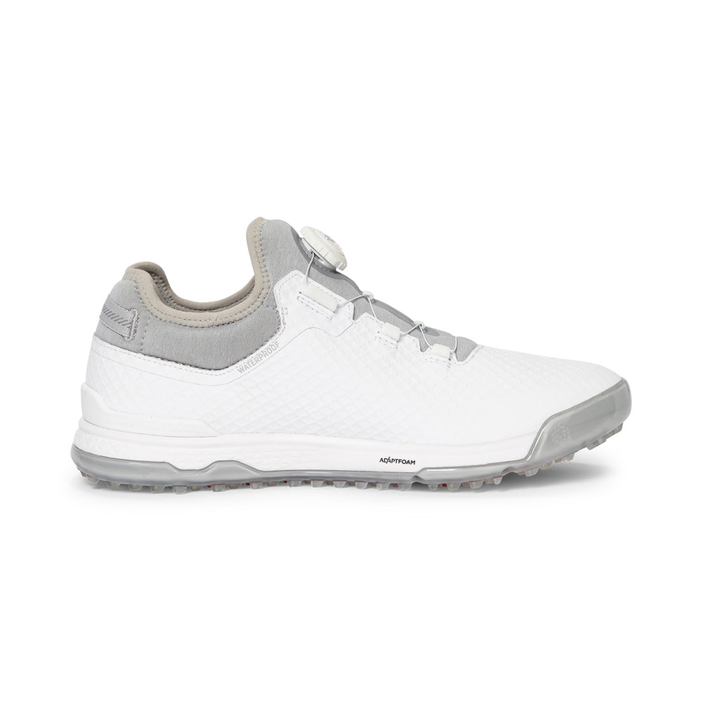 Puma Men's Proadapt Alphacat Disc Golf Shoes White/High Rise