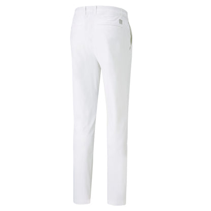 Puma Men's Dealer Tailored Golf Pants - White Glow
