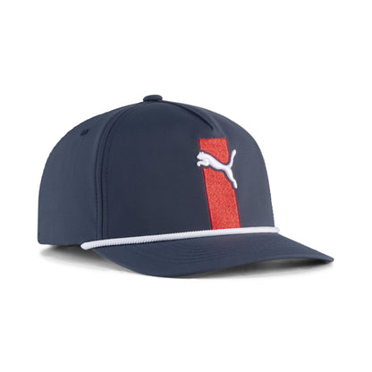 Puma Men's Block Rope Snapback Golf Hat