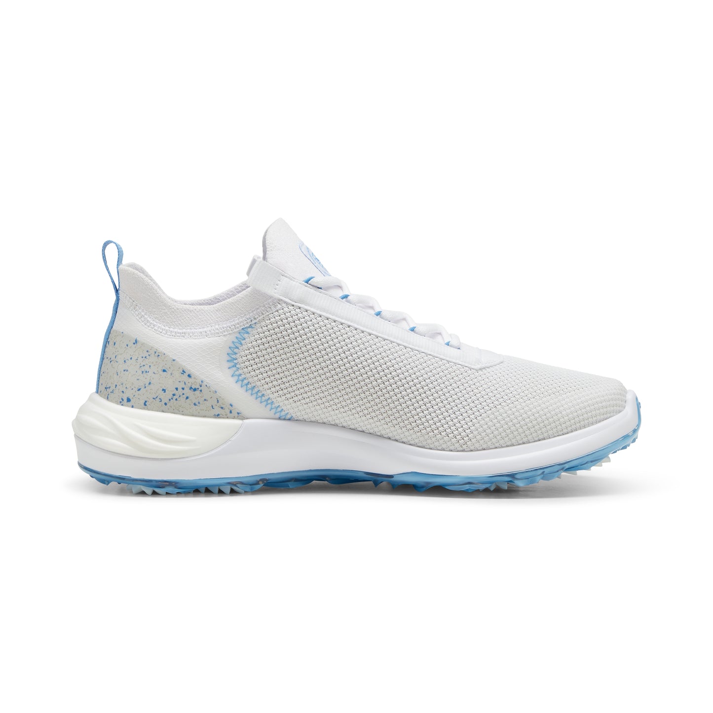 Puma Men's PHANTOMCAT NITRO Sport Golf Shoe - Puma White/Regal Blue