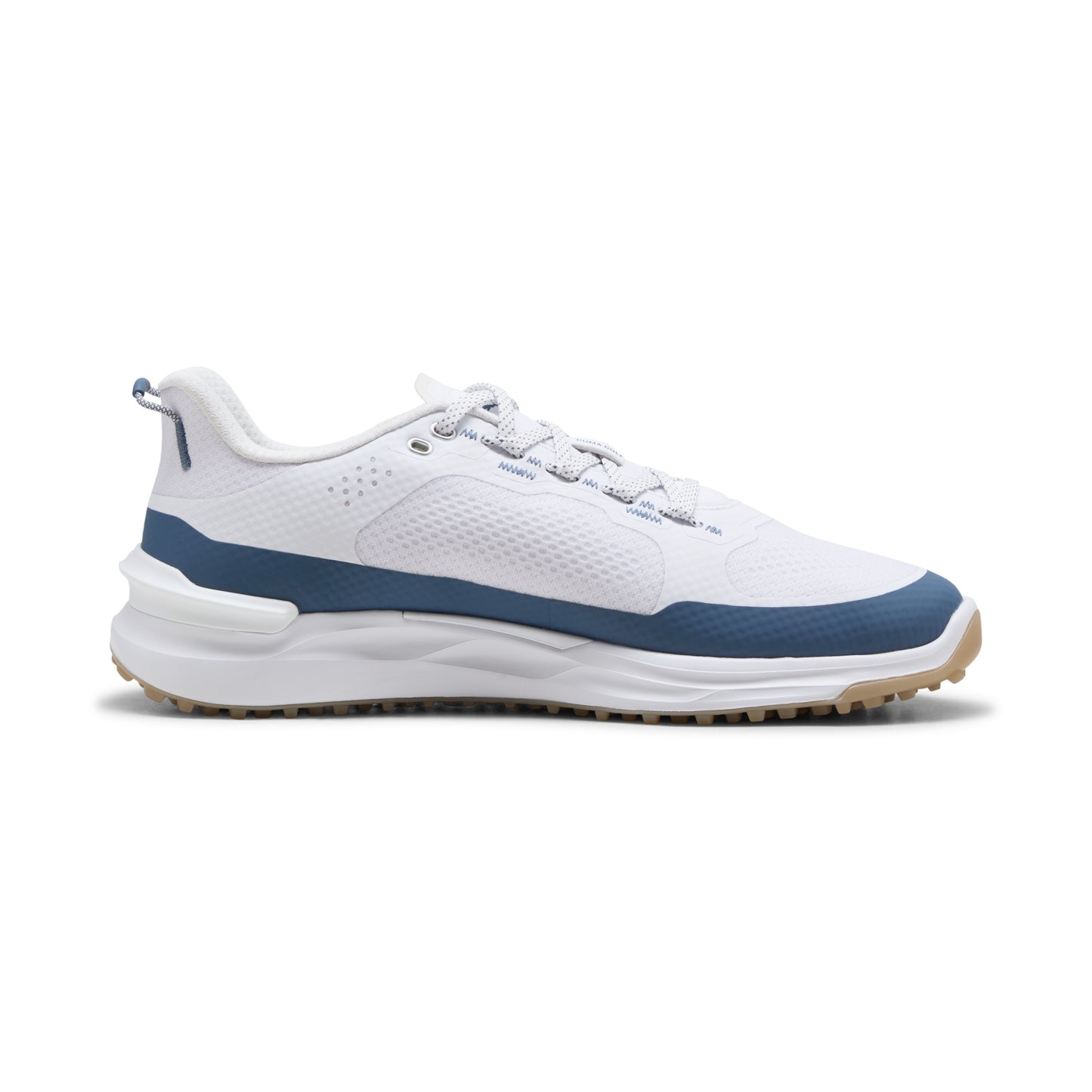 Puma Men's Ignite Elevate X Spikeless Golf Shoes - Puma White/Dark Indigo