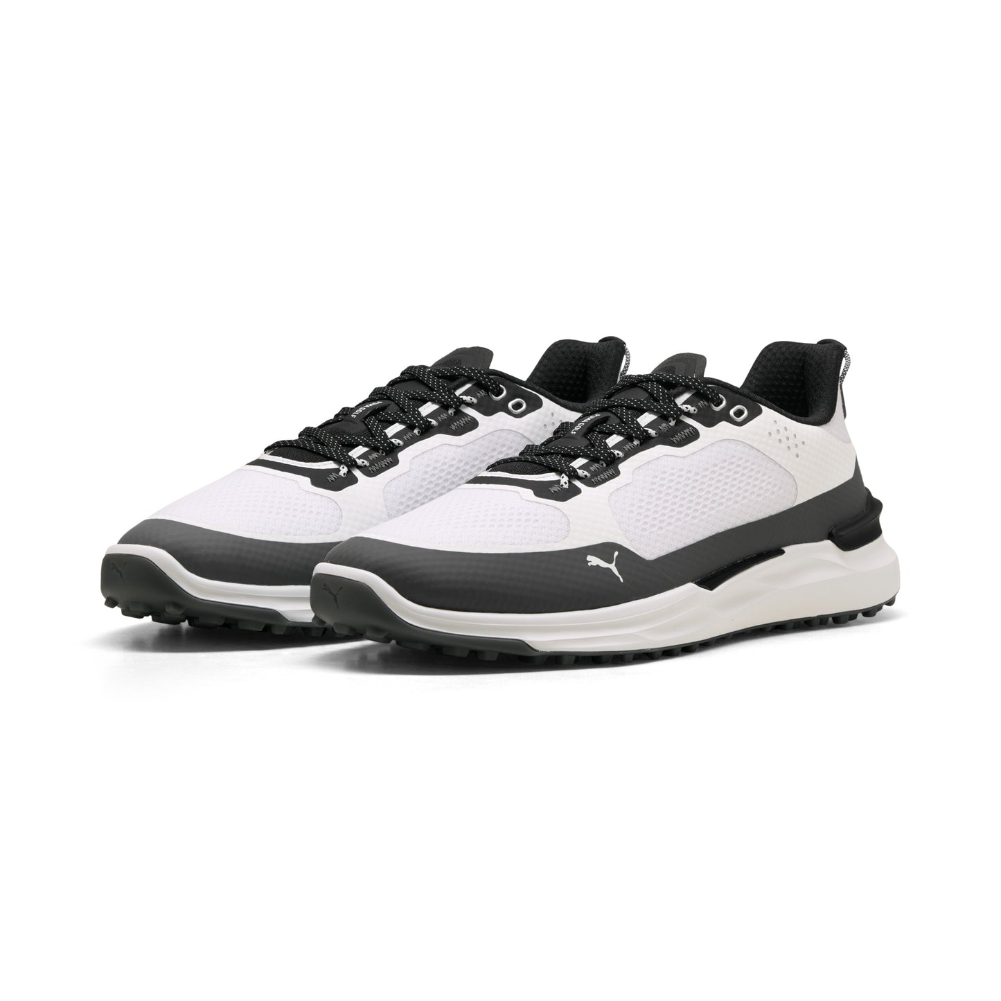 Puma Men's Ignite Elevate X Spikeless Golf Shoes - Puma White/Slate Sky/Puma Black