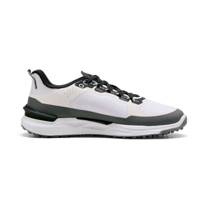 Puma Men's Ignite Elevate X Spikeless Golf Shoes - Puma White/Slate Sky/Puma Black