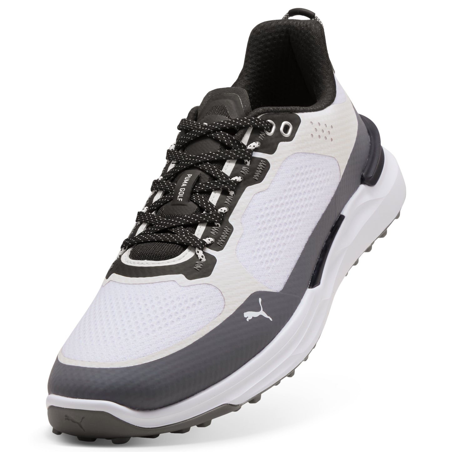 Puma Men's Ignite Elevate X Spikeless Golf Shoes - Puma White/Slate Sky/Puma Black