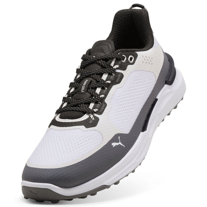 Puma Men's Ignite Elevate X Spikeless Golf Shoes - Puma White/Slate Sky/Puma Black