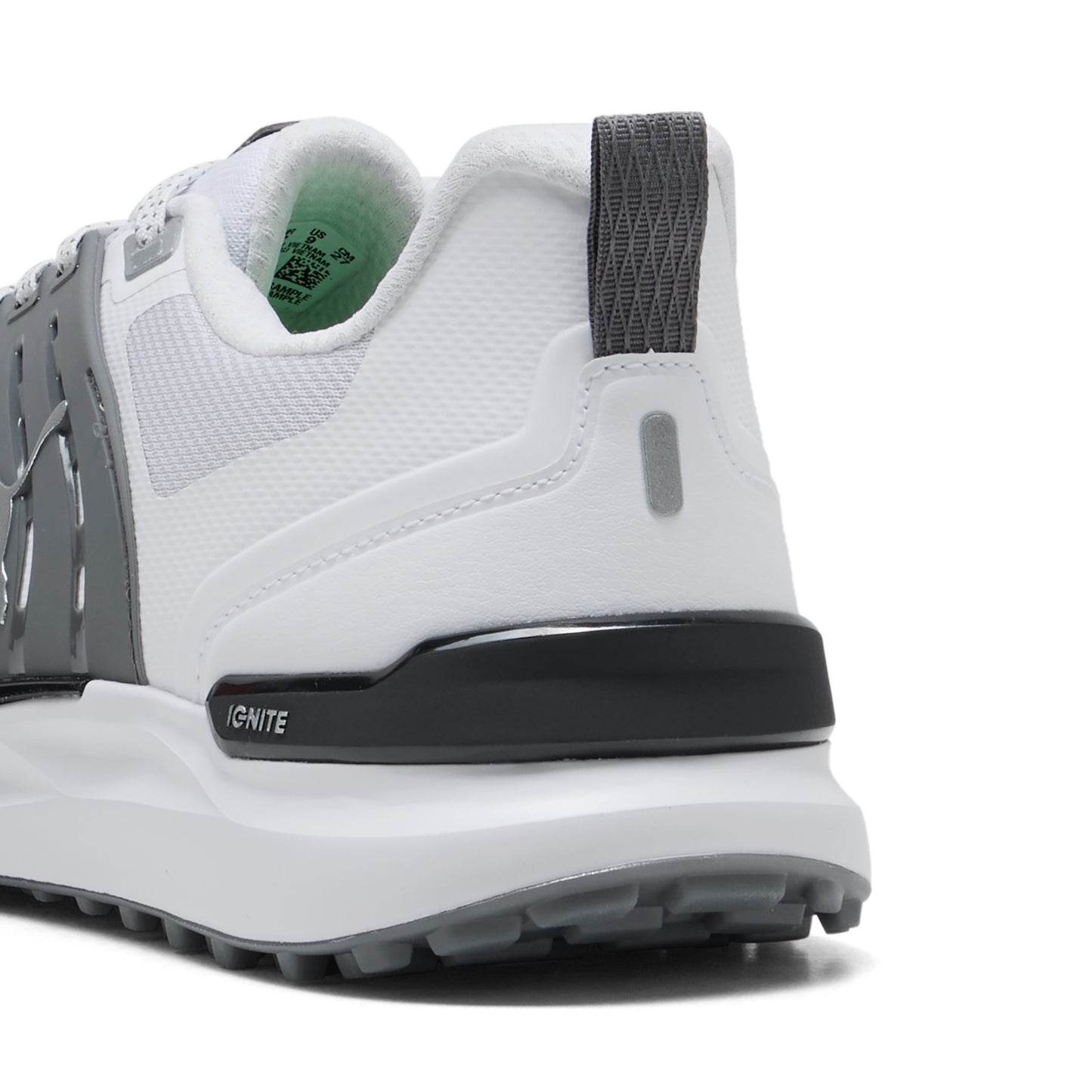 Puma Men's Ignite Elevate 2 Wide Spikeless Golf Shoes - Puma White/Slate Sky/Puma Black