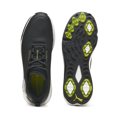 Puma Men's Shadowcat Nitro 2.0 Spikeless Golf Shoe - Puma Black/Puma White