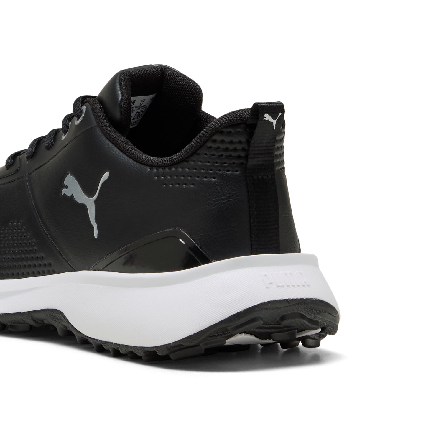 Puma Men's FUSION Grip 6 EVO Spikeless Golf Shoe - Puma Black/Puma Silver
