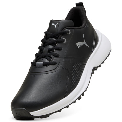 Puma Men's FUSION Grip 6 EVO Spikeless Golf Shoe - Puma Black/Puma Silver