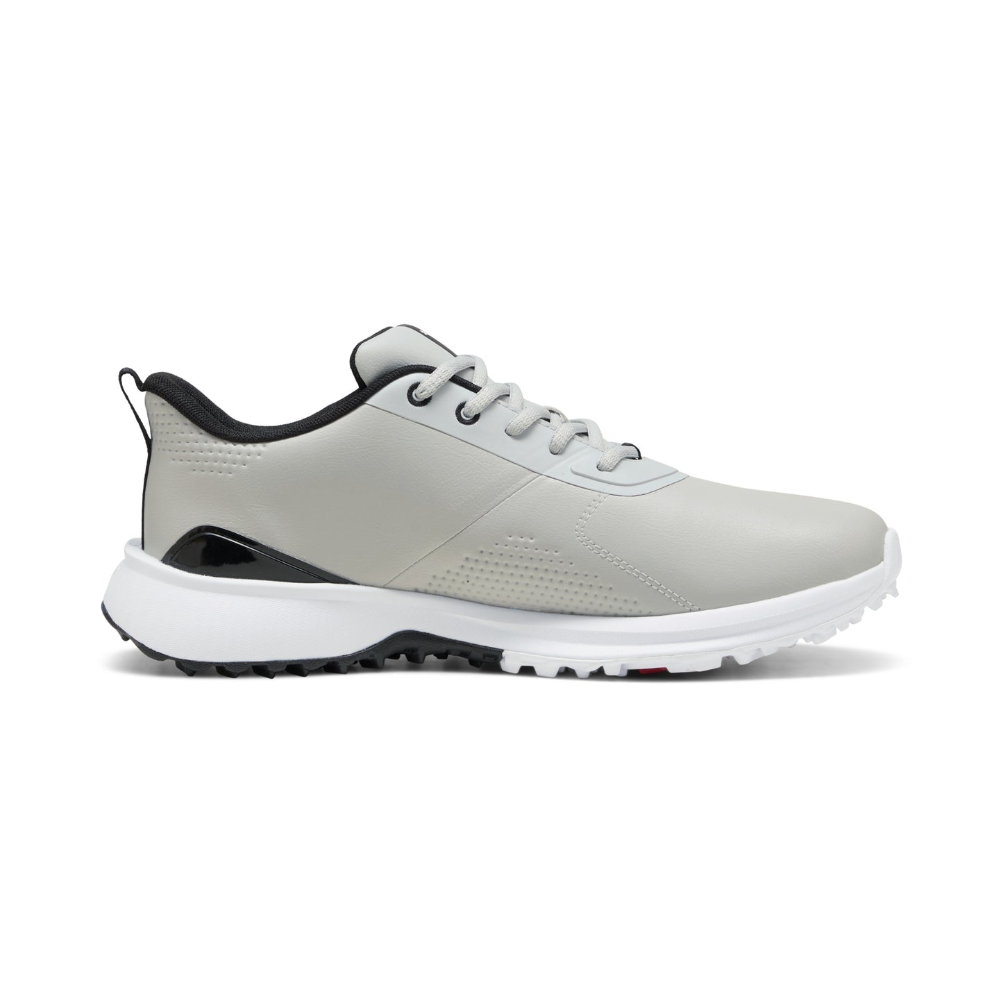 Puma Men's FUSION Grip 6 EVO Spikeless Golf Shoe - Ash Gray/Puma Black
