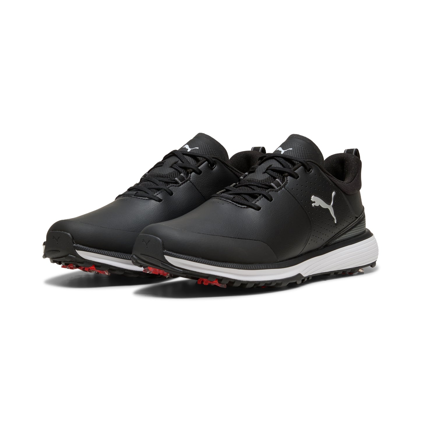 Puma Men's FUSION Grip ST Golf Shoe - Puma Black/Puma Silver