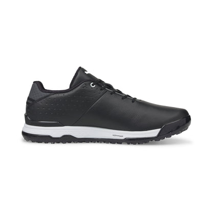 Puma Men's Proadapt Alphacat Leather Golf Shoes - Black/Silver