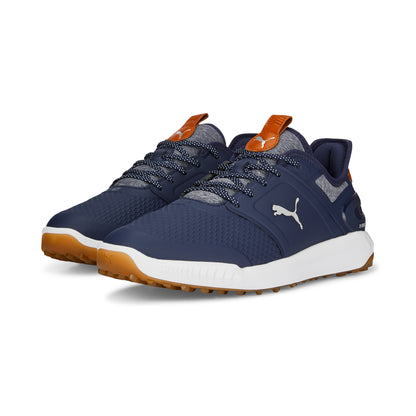 Puma Men's Ignite Elevate Spikeless Golf Shoes - Navy/Silver