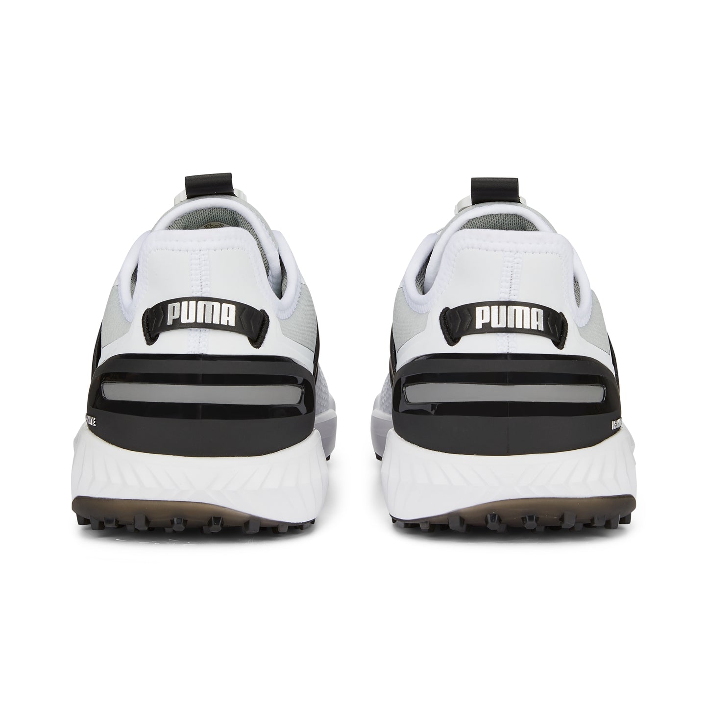 Puma Men's Ignite Elevate Disc Spikeless Golf Shoes - White/Black