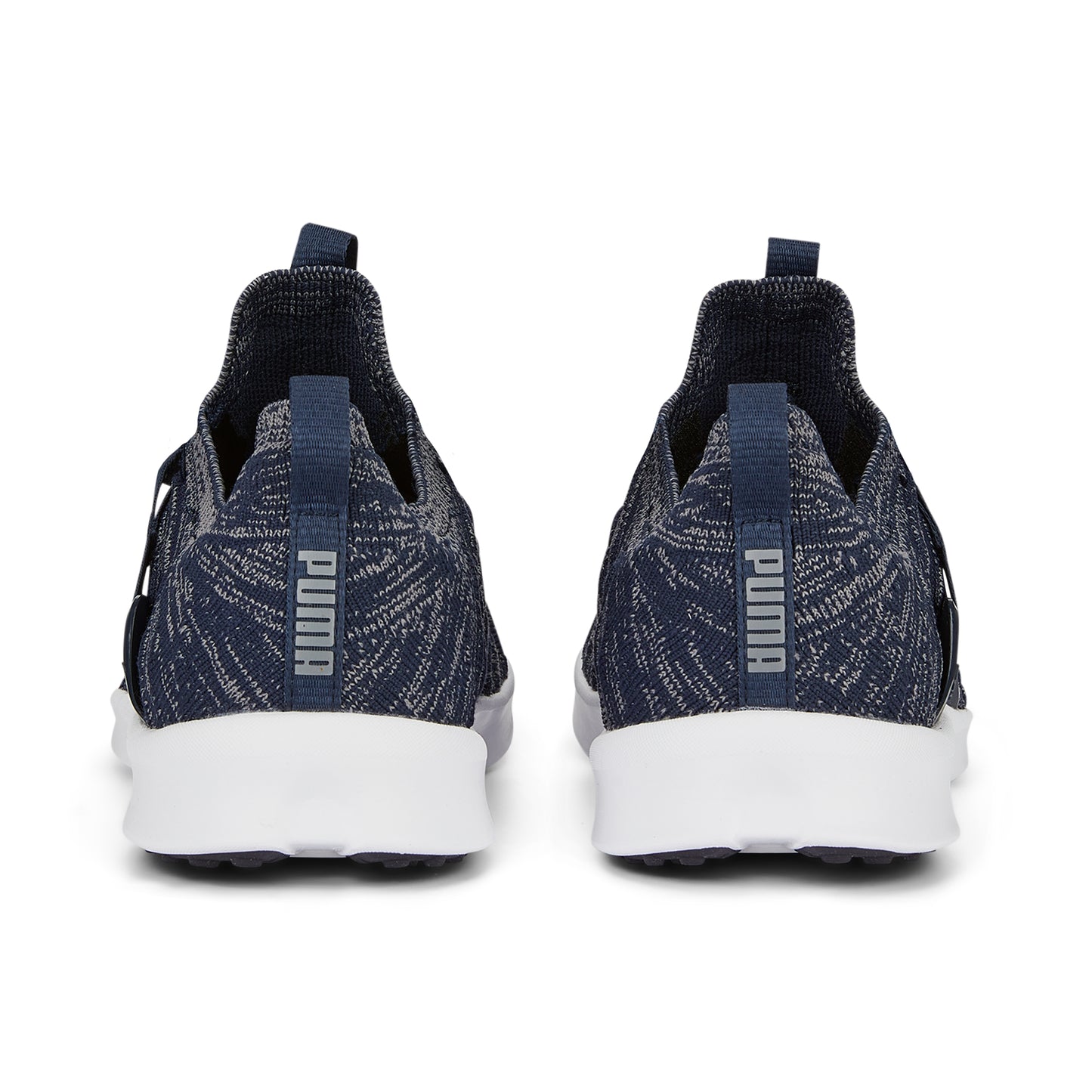 Puma Women's Laguna Fusion Knit Spikeless Golf Shoes - Navy Blazer/Grey