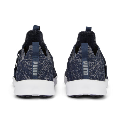Puma Women's Laguna Fusion Knit Spikeless Golf Shoes - Navy Blazer/Grey