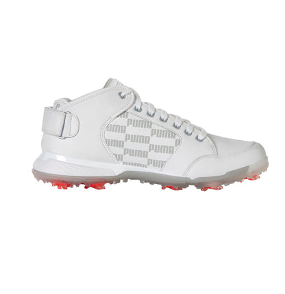 Puma Men's Proadapt Delta Mid Golf Shoes - White