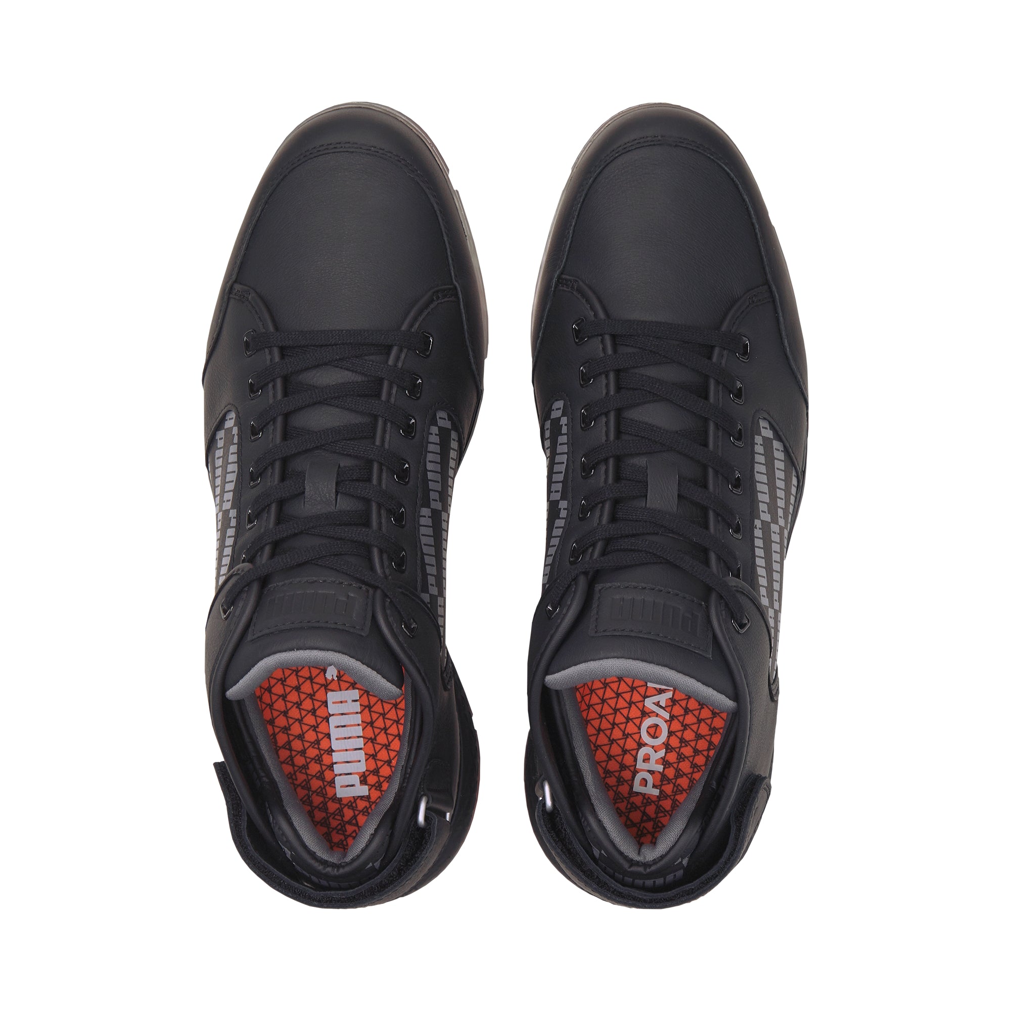 Puma Mens Proadapt Delta Mid Golf Shoes - Black/Quiet Shade