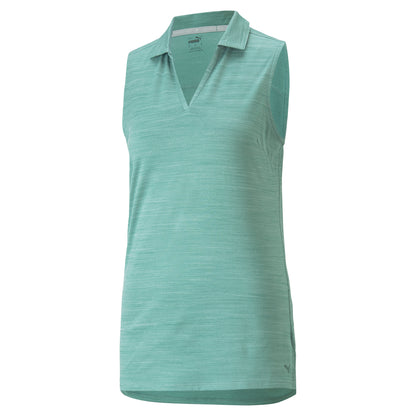 Puma Women's CLOUDSPUN Coast Sleeveless Golf Polo