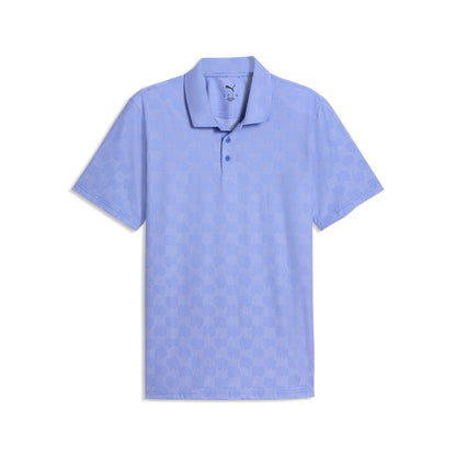 Puma Men's MATTR Check Jacquard BN Polo Golf Shirt