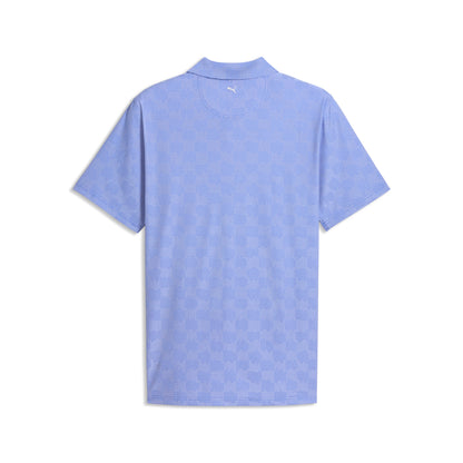 Puma Men's MATTR Check Jacquard BN Polo Golf Shirt