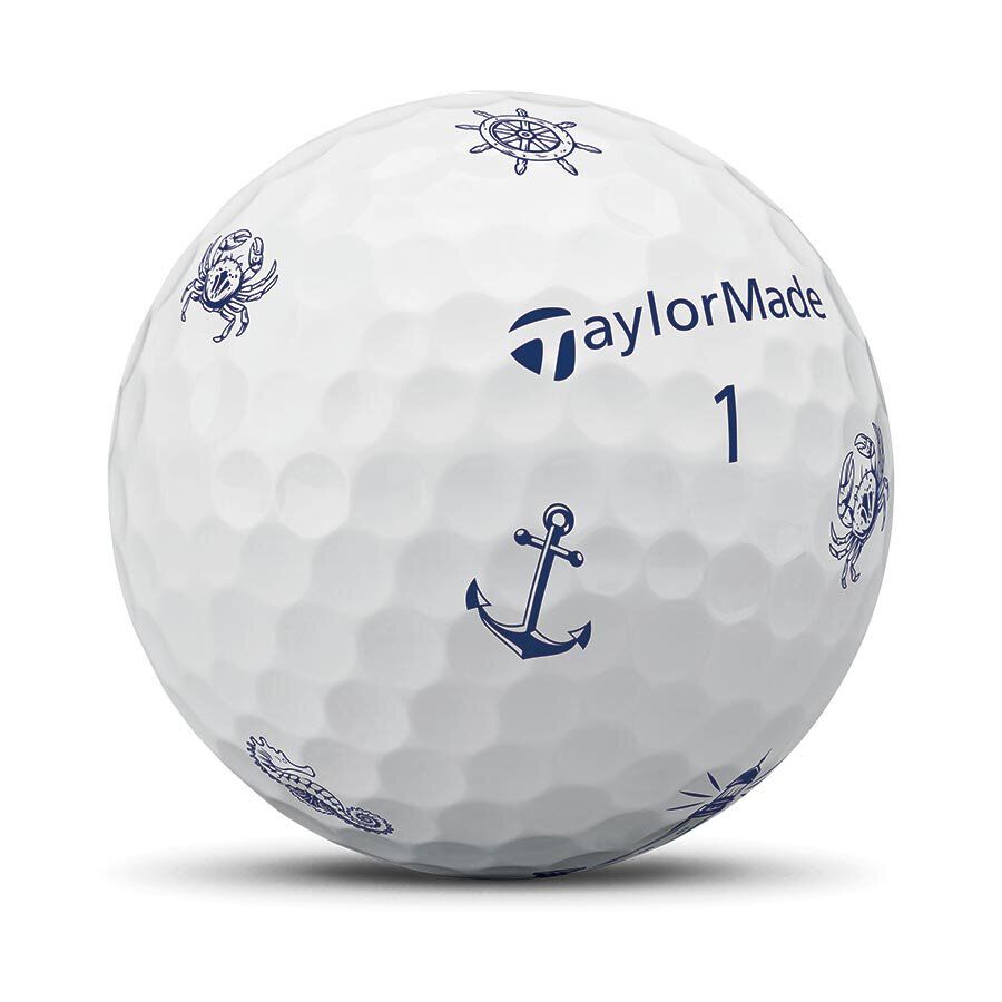TaylorMade TP5 Pix Hot Shot Sailors Point Limited Edition Golf Balls (1 Dozen)