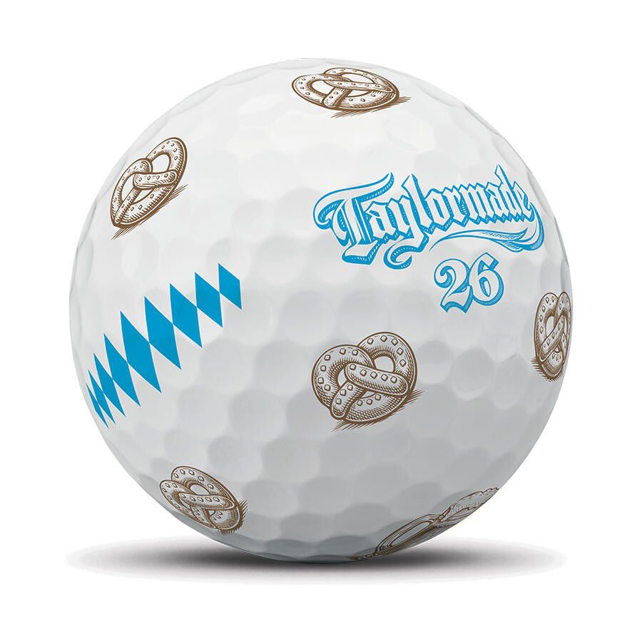 TaylorMade TP5 Pix Hot Shot Oktoberfest Limited Edition Golf Balls (1 Dozen)