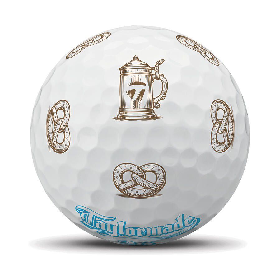 TaylorMade TP5 Pix Hot Shot Oktoberfest Limited Edition Golf Balls (1 Dozen)