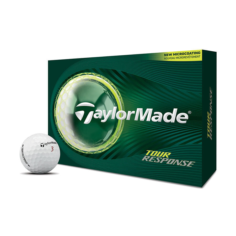 TaylorMade 2026 Tour Response White Golf Balls - 1 Dozen