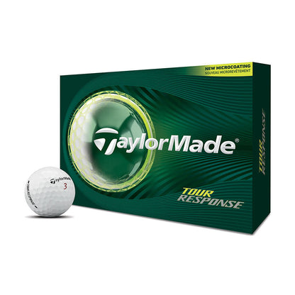 TaylorMade 2026 Tour Response White Golf Balls - 1 Dozen