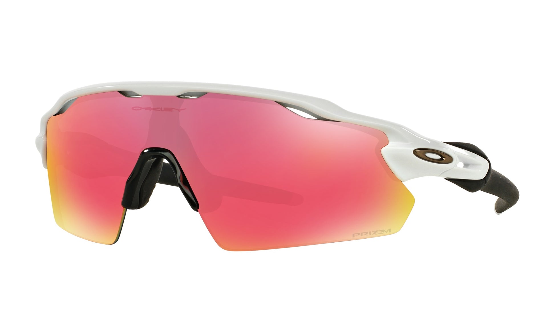 Radar® EV Path® Prizm Road Lenses, Polished White Frame Sunglasses