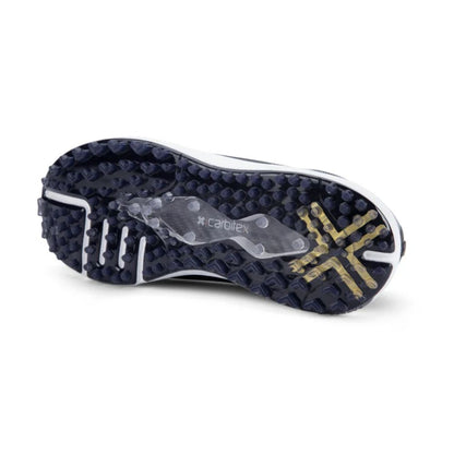 Payntr Match Day Spikeless Golf Shoes - Black/Gold