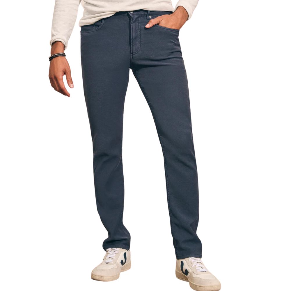 Faherty Stretch Terry 5-Pocket Pants 32