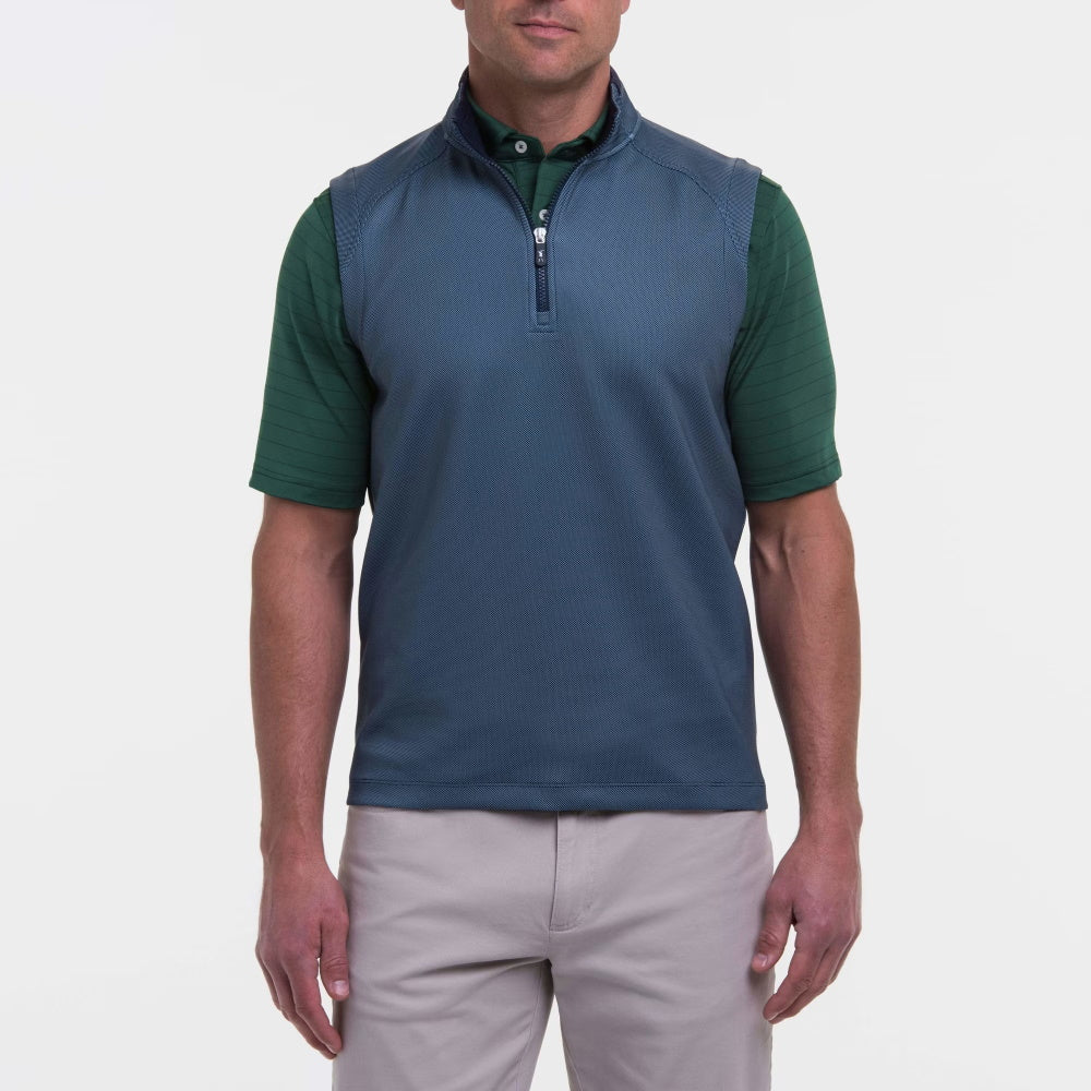 Fairway & Greene Micro Dot 1/4 Zip Vest