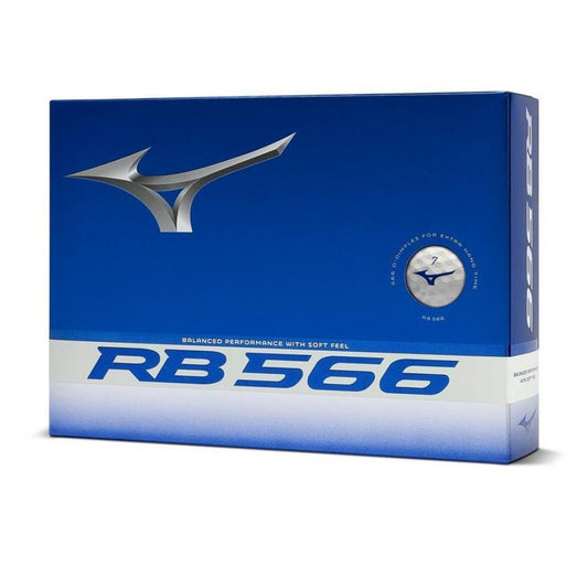 Mizuno RB 566 Golf Balls White 2023 (1-Dozen)