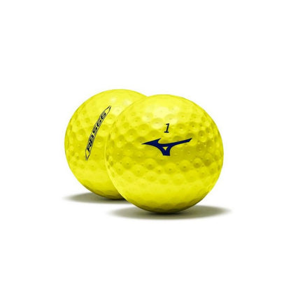 Mizuno RB 566 Golf Balls Yellow 2023 (1-Dozen)