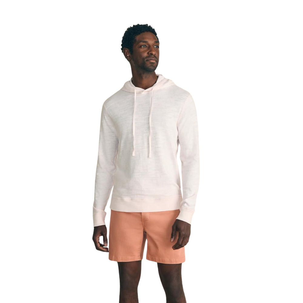 Faherty Men's Sunwashed Slub Hoodie