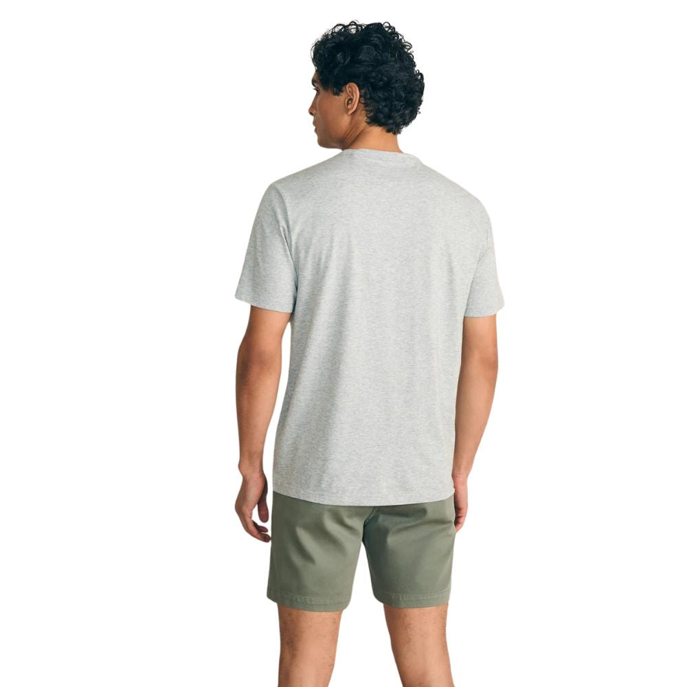 Faherty Men's Surf Stripe Sunwashed Pocket Tee