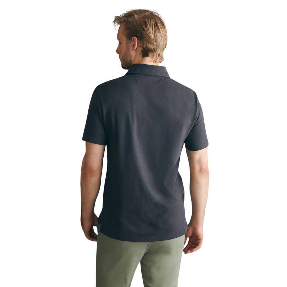 Faherty Men's Sunwashed T-Shirt Golf Polo