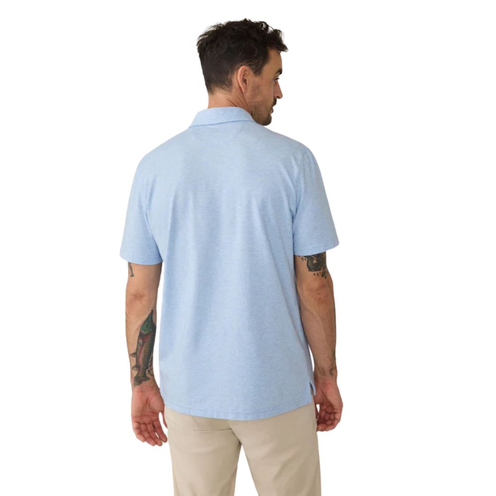 Faherty Men's Short-Sleeve Movement Polo Golf Shirt