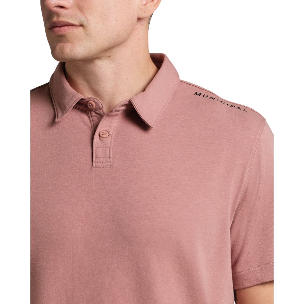 Municipal Men's Sportcross Polo Golf Shirt