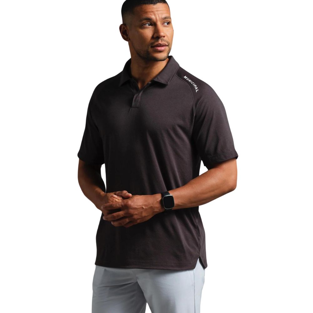 Municipal Men's Sport Tech Polo Golf Shirt